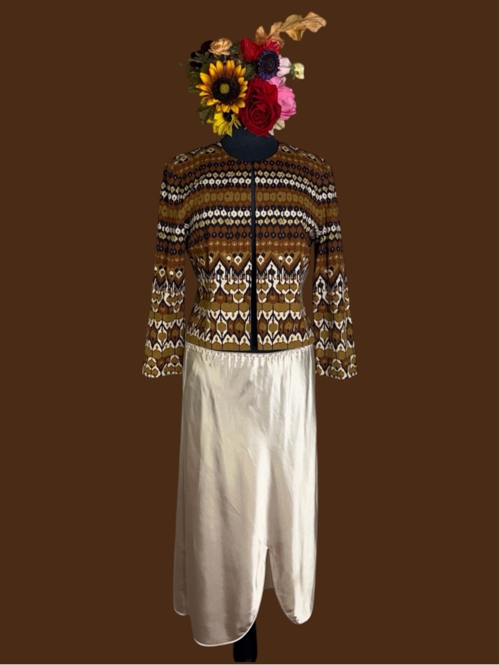 Jessica Howard patterned linen jacket - Picture 12 of 15
